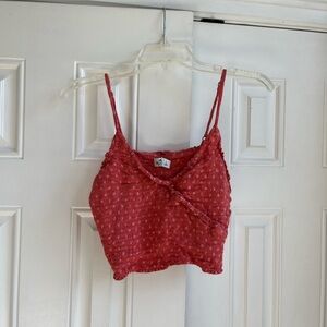 Pink/Red Spaghetti Strap Top
